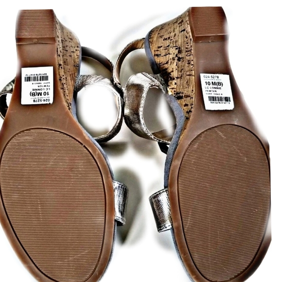 Cork Wedges Size 10 - Picture 5 of 7